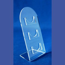 MONEDAS para 3 unds. en Vertical, diametro max. 40 mm<br>Medidas: 90 x 180 mm<br>